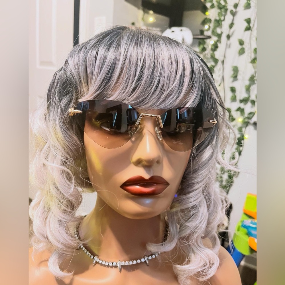New! Cat Eye Rimless Frames